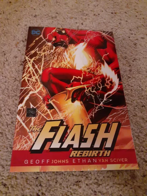 The Flash Rebirth Trade Paperback Geoff Johns Ethan Van Sciver DC Comics