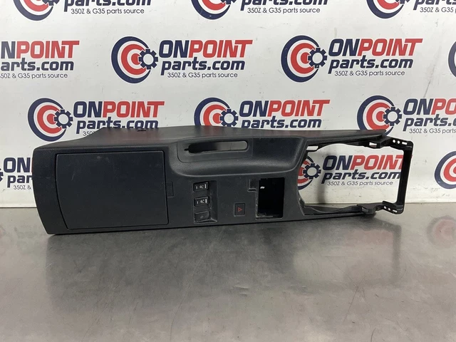2004 Nissan 350Z Centrale Console Con Sedile Scaldino Pericolo Interruttori OEM