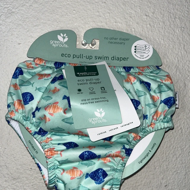 I Play. By Green Sprouts Unisex-Baby Blanket | All-Day UPF 50 Protection | Attachable Car Seat Cover And Sun Canopy | Soft, Lightweight, Breathable, Aqua, 30″ X 40