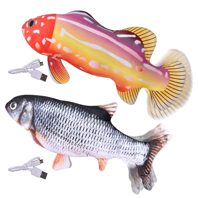 Floppy Fish Dog Toy Flappy Fish Interactive Dog Toy Flopping Fish Toy for Dogs