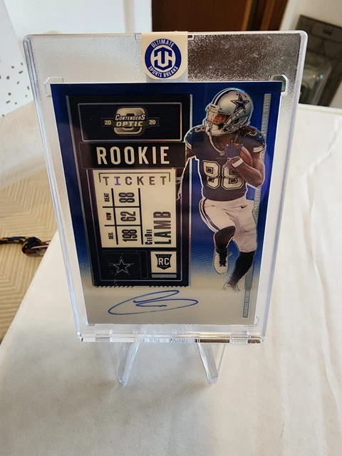 Ceedee Lamb Contenders Optic Auto Blue /75