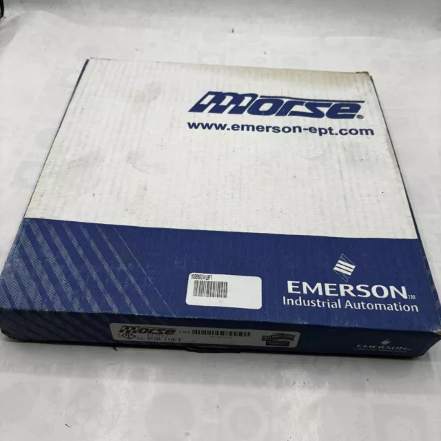 Emerson Morse 127732 Single Roller Chain 80R 10Ft Usa New