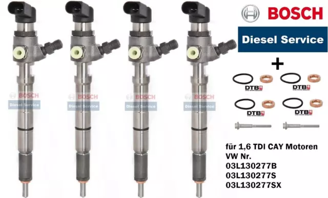 Injektor Einspritzdüse VW Audi Seat Skoda  1.6 TDI 03L130277B 03L130277S HRD662