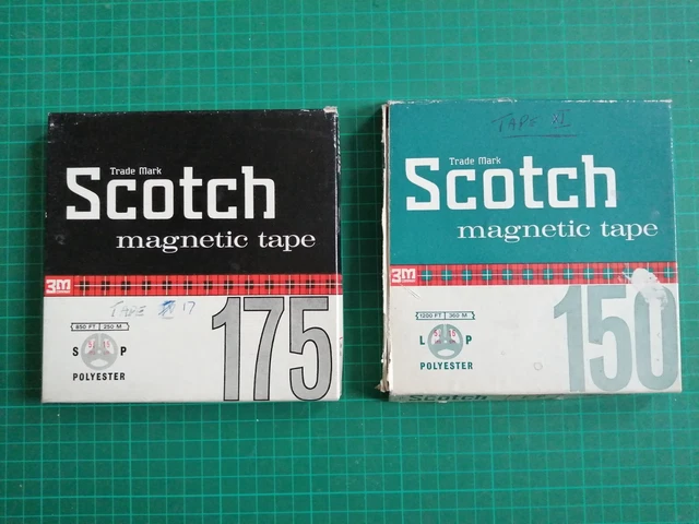 Bande Magnétique Scotch 175 – 270m – Superlife – Bobine à Bobine – NOS