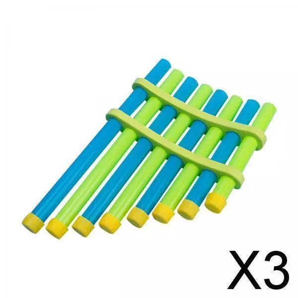 3X Pan Pipe Science Experiment Stem Project Educational Model Set Toys for Teens