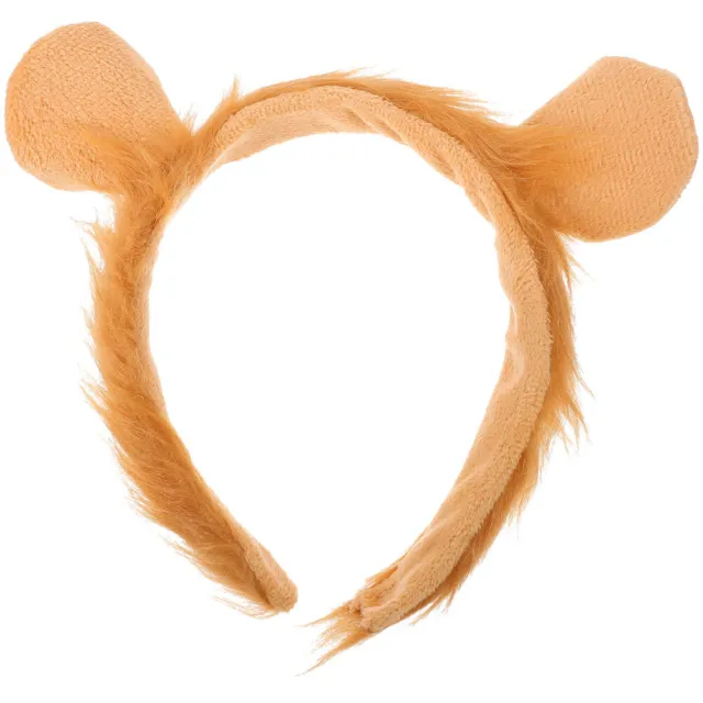 Plastic Bear Hair Band Plush Headband Halloween Cosplay Costume