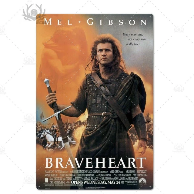 PLAQUE MÉTAL ÉTAIN PUBLICITAIRE FILM LEON 30 X 20 CM