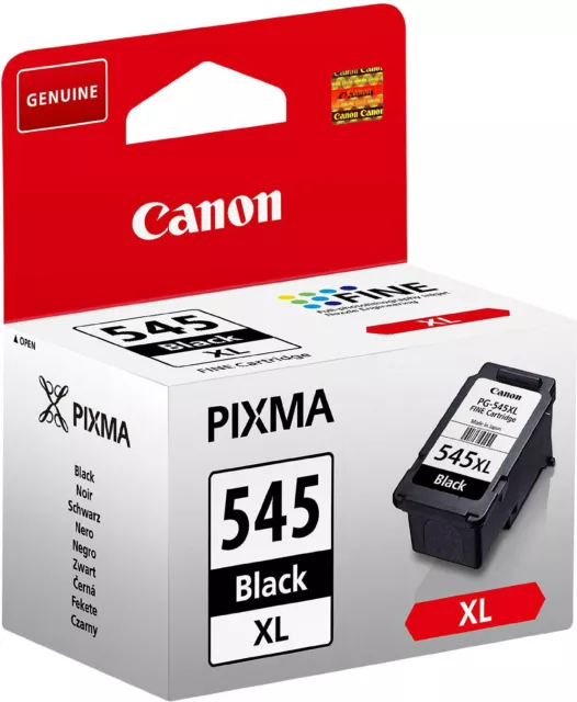 Cartuccia Pg-545Xl Black Originale Canon Nero Pixma Mg2450 Mg2550 Mg2950  Mx495