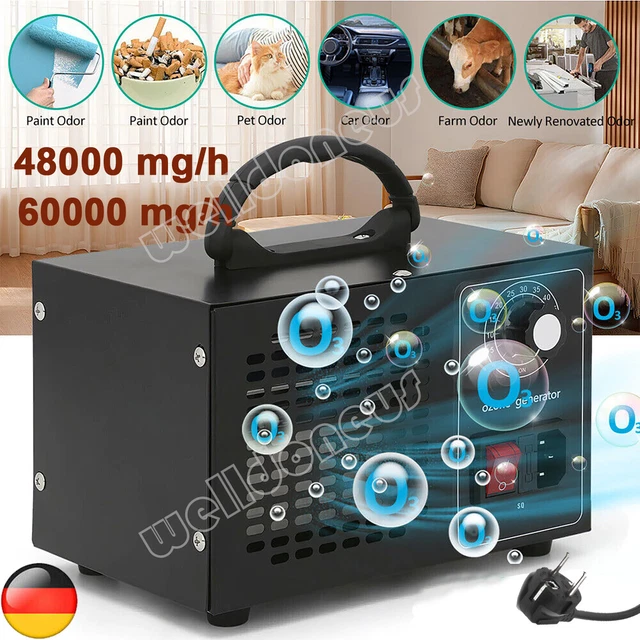 Ozongenerator OZONGENERATOR OZONISATOR 60000 mg/h Ozon Luftreiniger Ozongerät ...
