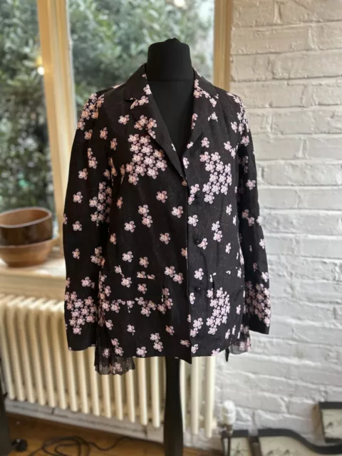 Spring Blossom Jacket By Marni Size 10 (40) Grade A Condition