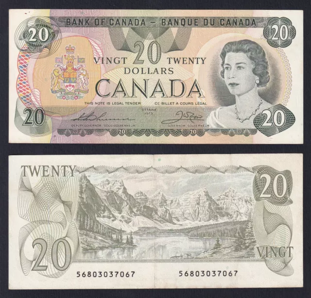 Canada 20 Dollar 1979 P 93c BB / VF A-05