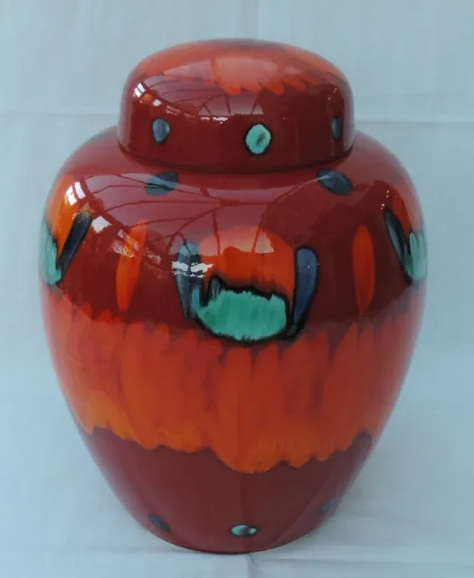 Poole Pottery Volcano Ginger Jar