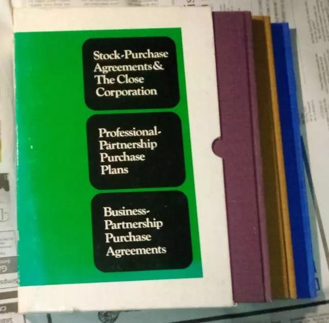 National Life Insurance Company Montpelier Vermont 3 Book Set Slipcase 1973