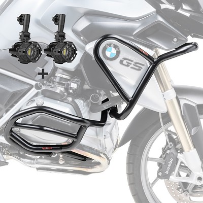 sacoches L3 pour BMW R 1200 GS Exclusive 17-18 CB4 CBS Set Pare carter haut bas 