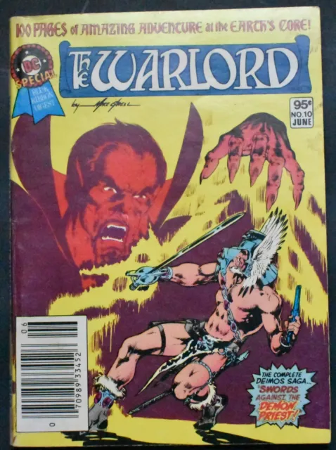 1981 The Warlord paperback vol. 2 no. 10 DC Special Deimos Saga Mike Grell
