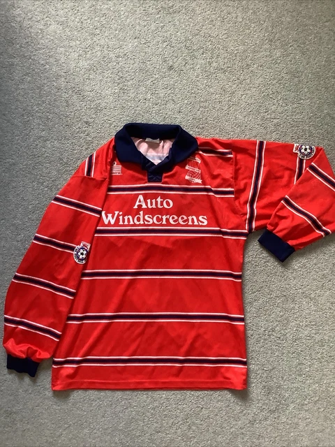 Maillot Extérieur Piacenza Calcio 1995-1996 - Rossini #5, ABM, Taille L - Porté Match