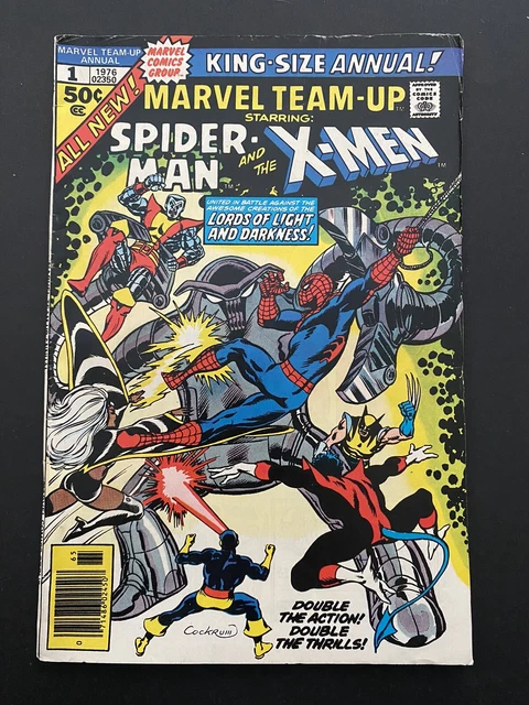 Marvel Team-Up Annual 1; 2nd Phoenix, 1st Wolverine/Spider-Man meeting. High ‘76
