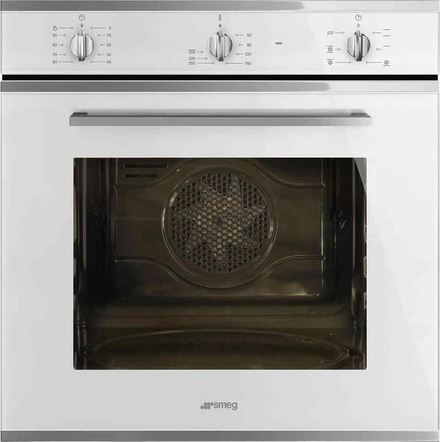 Smeg Forno Incasso Elettrico Ventilato 70 Litri Classe A 60 cm Bianco - SF64M3VB