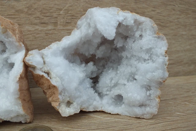 Quarz Druse Geode Marokko PAAR 0,64 kg (705) 3