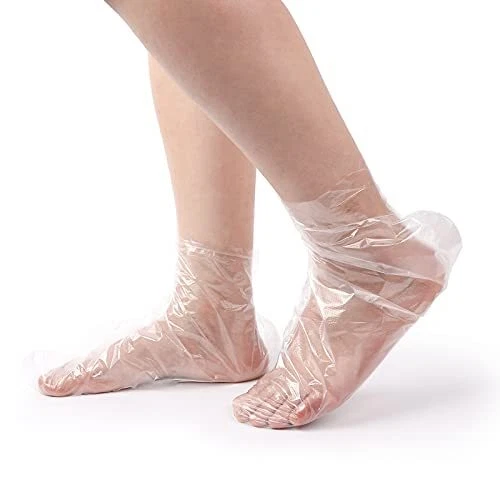 Foot Paraffin Wax Bath Liners: 100pcs Plastic Protectors
