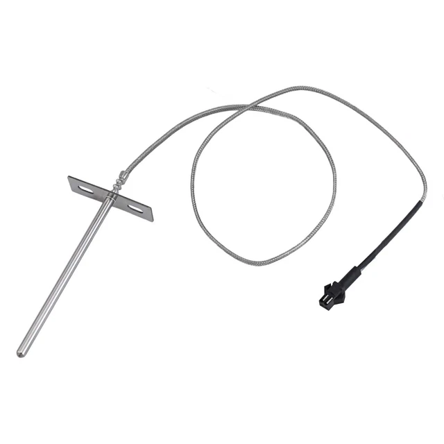 Sonde De Température PT1000 Pour Plaque Chauffante IKA - Câble 1 Mètre, Connecteur 6 Broches DIN, Neuve
