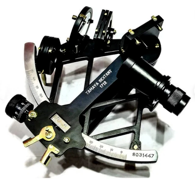 Tamaya Brass 1712 Sextant Vintage Navigation Antique Sextant - Tamaya Sextant