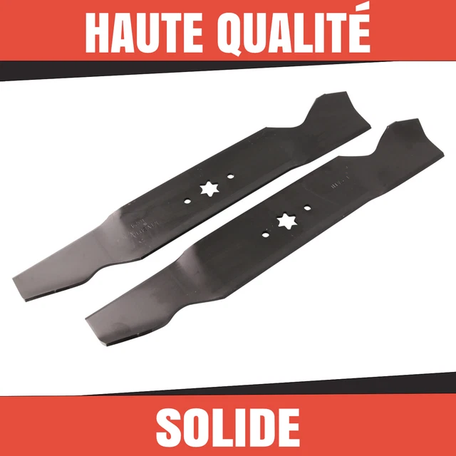 2 X 41 CM, 1 X 38 CM Messer SATZ Für MTD G200/185 Rasentraktor 742-0611 742-0612