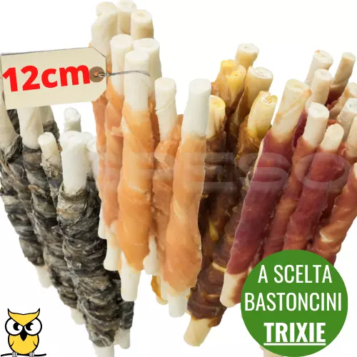 Trixie Snack Per Cani Bastoncini 12Cm A Scelta Denta Fun Dentastix Confezionati