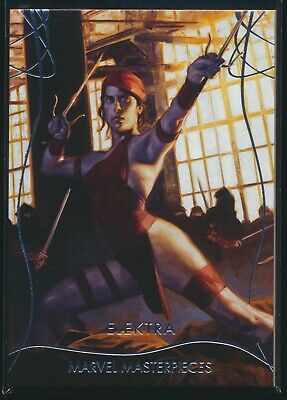 2020 Upper Deck Marvel Masterpieces Base Level 2 #39 Elektra /1499