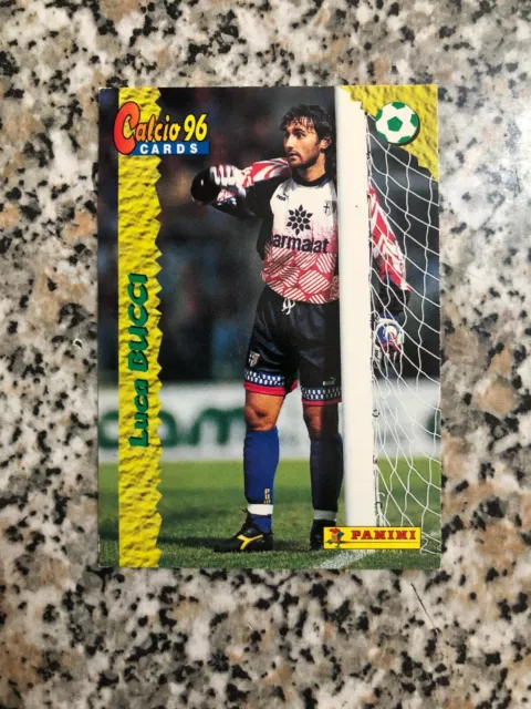 Bucci Parma N. 34 Panini Calcio 96 Cards 1995 96 1996 Originale Nuova