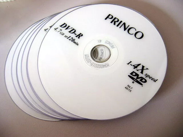 princo cd-r 52x cd disc blank