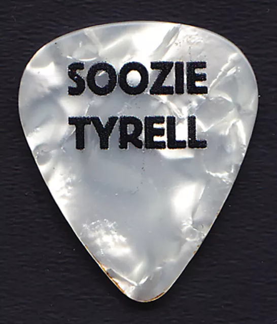Bruce Springsteen Soozie Tyrell Blanc Guitare Pick - 2012-2013 Wrecking Ball