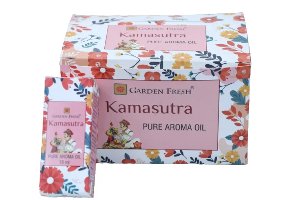 Garden Fresh Kamasutra Pure Aroma Oil Burner Warmer Scented Fragrance 10ml