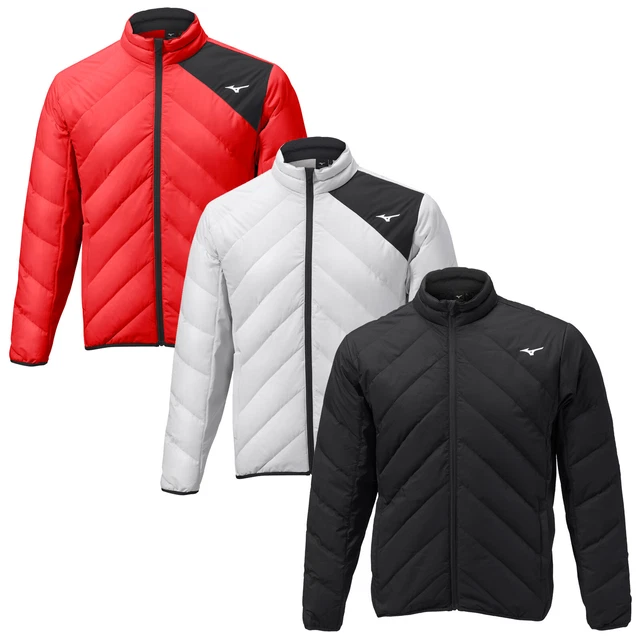 Mizuno Mens Breath Thermo Move Down Jacket Insulated Golf Padded Coat