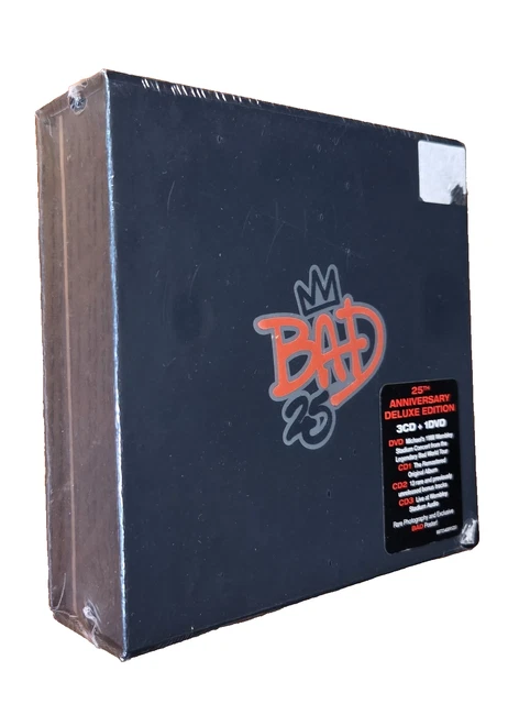 MICHAEL JACKSON BAD 25th Anniversary Deluxe Edition (3 CD + 1 DVD