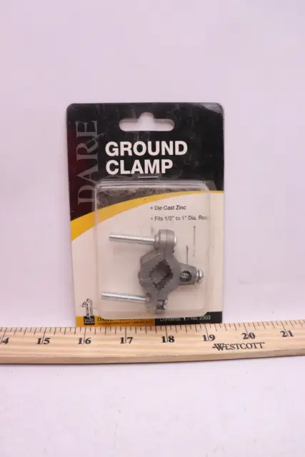 Dare Ground Clamp 1/2" - 1" 2303