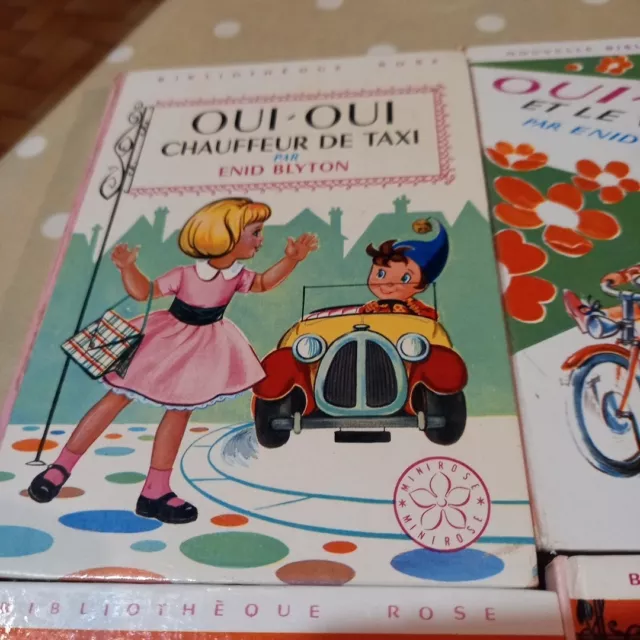 Lot De 10 Livres Enid Blyton Oui Oui Jojo Lapin Boum Livre Bibliothèque Rose 2