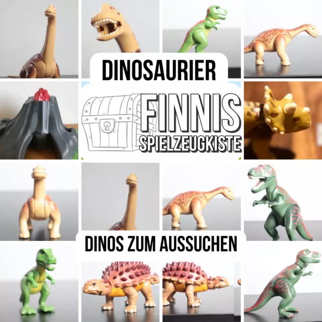 Playmobil Dinosaurier Dino Steinzeit Pflanzenfresser Fleischfresser Aussuchen