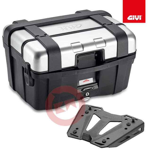 Givi CM7A900 Cover Platte – Silber Matt, Für M7 Platte, Made In Italy