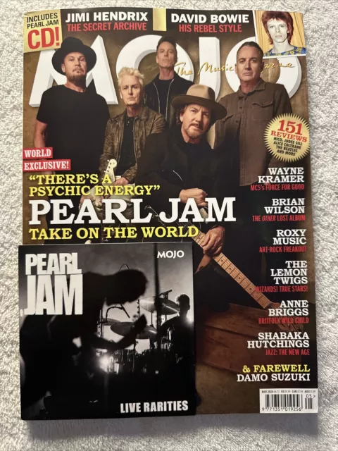Mojo 366 May 2024 Pearl Jam With Bonus Live Rarities Cd $20.99 - Picclick