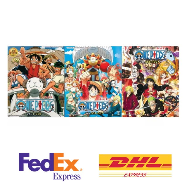 ANIME DVD ONE Piece Complete Collection TV Series 1720 English Dubbed
