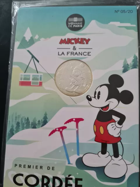 Pièces En Argent De Dix Euros Mickey Et La France n 05/20