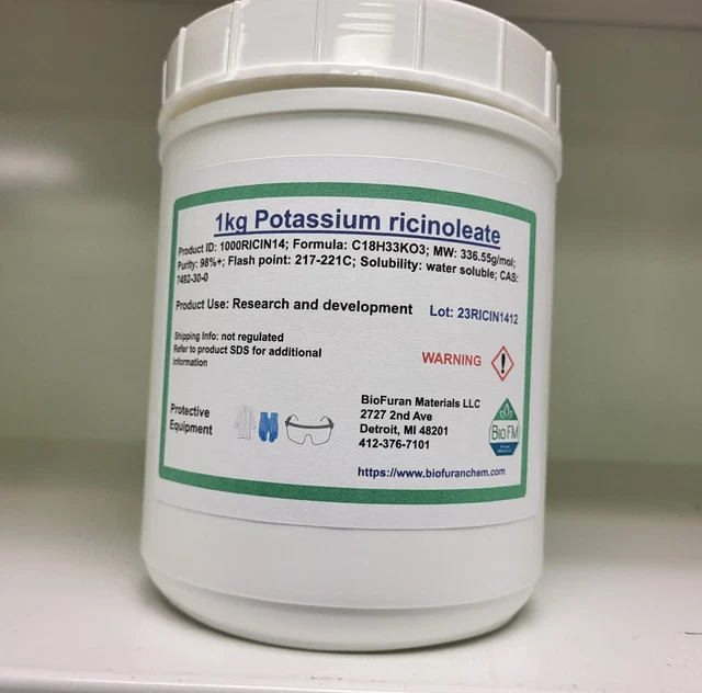 1kg Potassium ricinolate