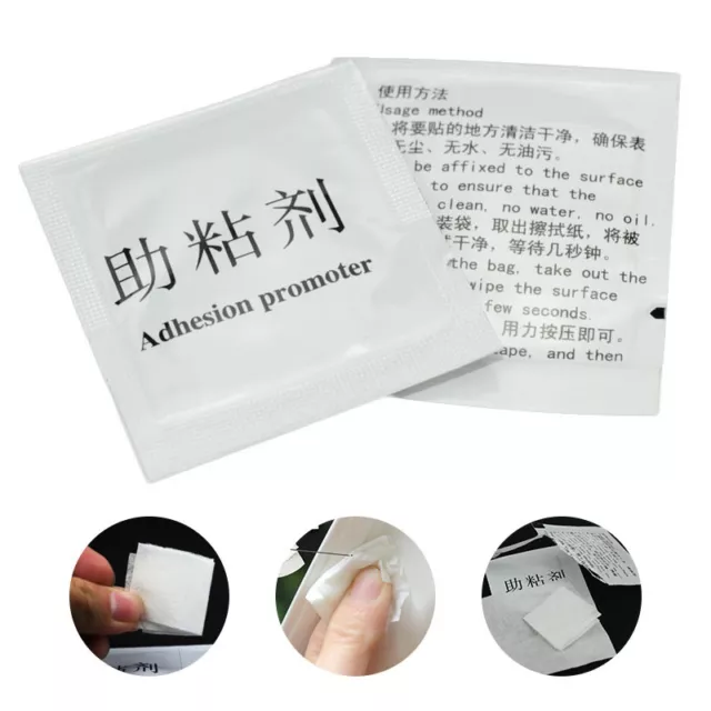 20 Pcs Useful Adhesion Promoter Double-sided Adhesive for Tape Strength Quick