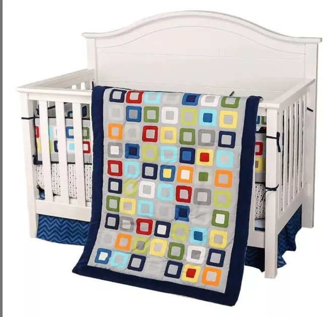 Cot Bedding Set (7 Pcs )