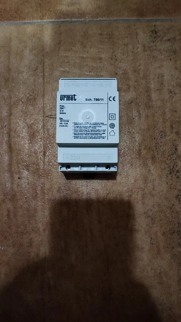 Alimentatore Brevettato URMET Sch.1082/121 – Modulo PLC Analogico, Usato
