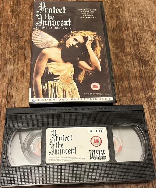(未使用･未開封品)Various Artists - Protect the Innocent [VHS] (1989) Protect The Innocent - 30 Metal Monsters – 2 x CD (Compilation