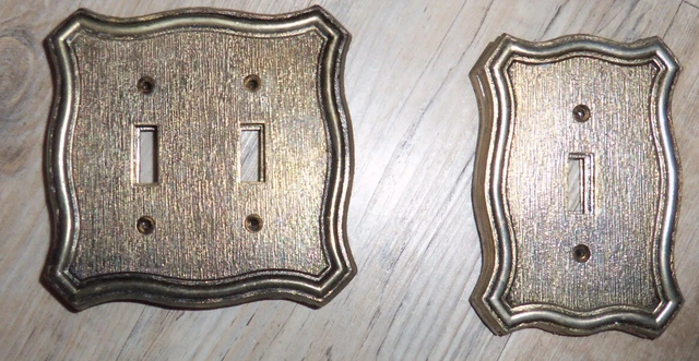 Vtg 1968 American Tack Hardware Switch Outlet Covers Single Double 70T 70TT