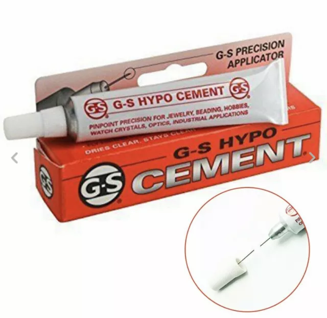9ml GS G-S HYPO Cement Precision Adhesive Glue For Rhinestone Jewelry DIY Craft