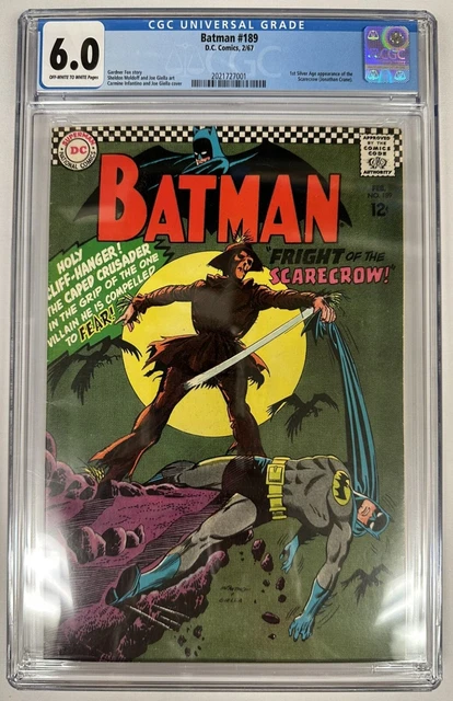Batman #189 - 1st Silver Age appearance of Scarecrow